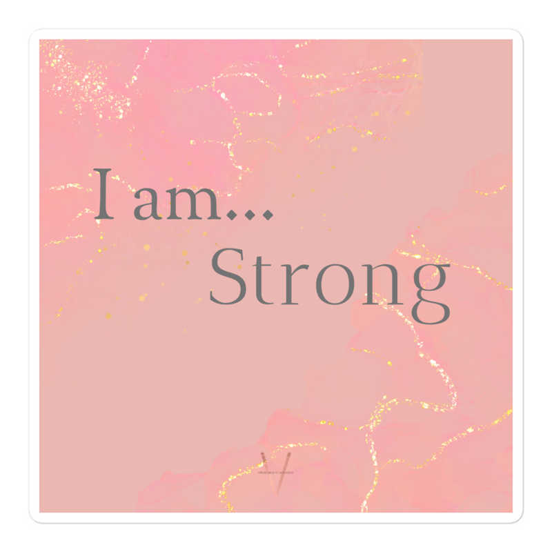 I am... Strong | STICKER