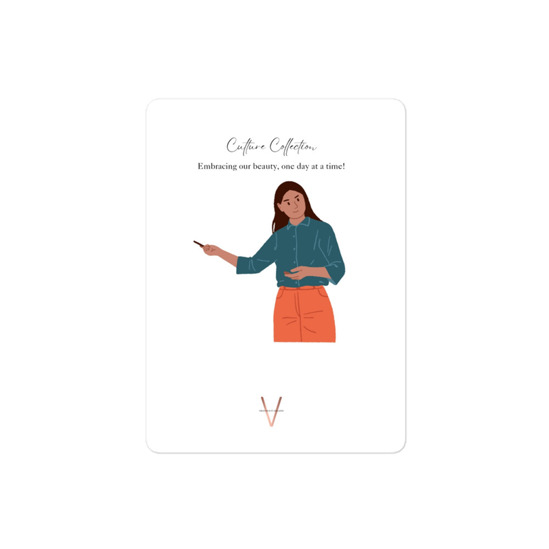 CULTURE Collection "Teacher"  | STICKER 