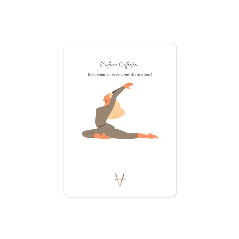 CULTURE Collection "Yoga Queen"  | STICKER 