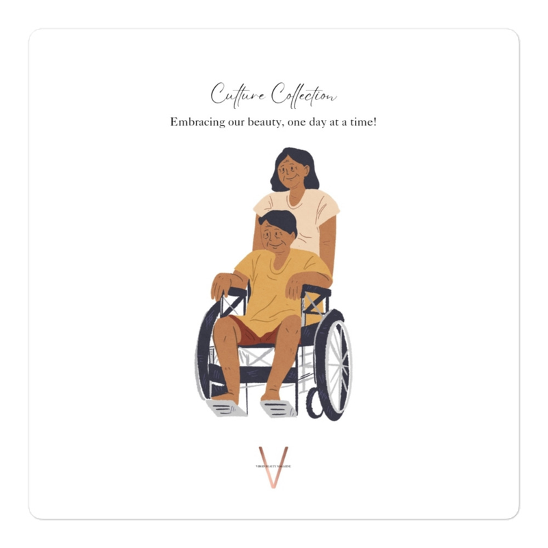 Caring for Mom | STICKER 
