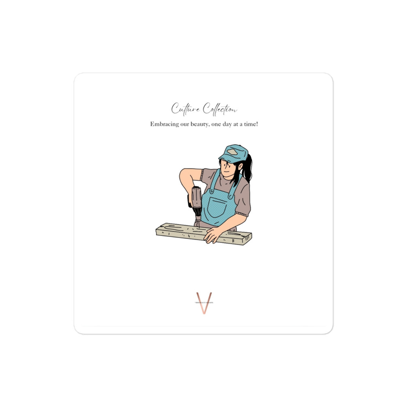CULTURE Collection "Construction Queen" | STICKER 