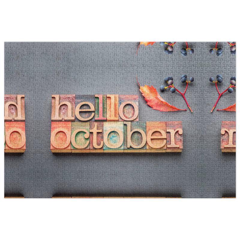Hello October | Jigsaw Puzzle