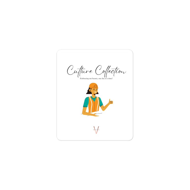 CULTURE Collection "Construction Woman" | STICKER 