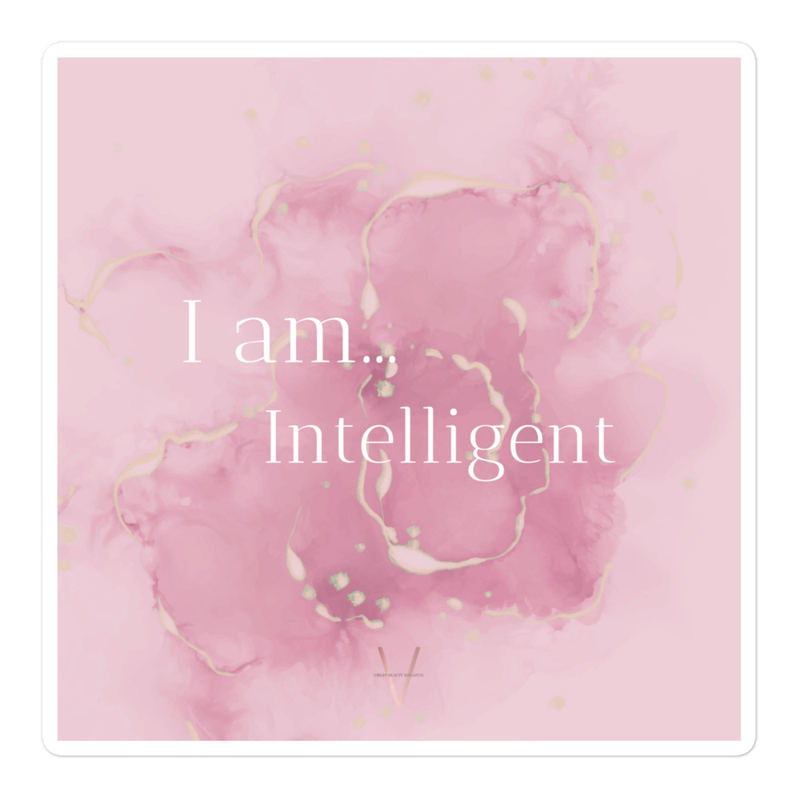 I am... Intelligent | STICKER