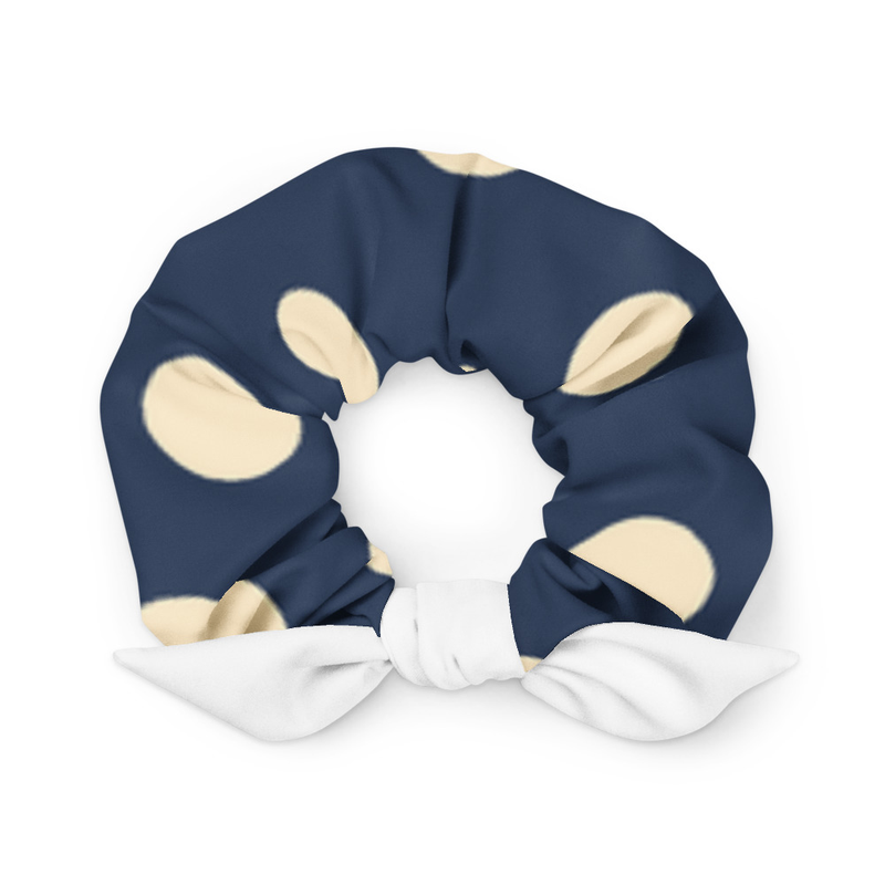 Blue Polka | Scrunchie