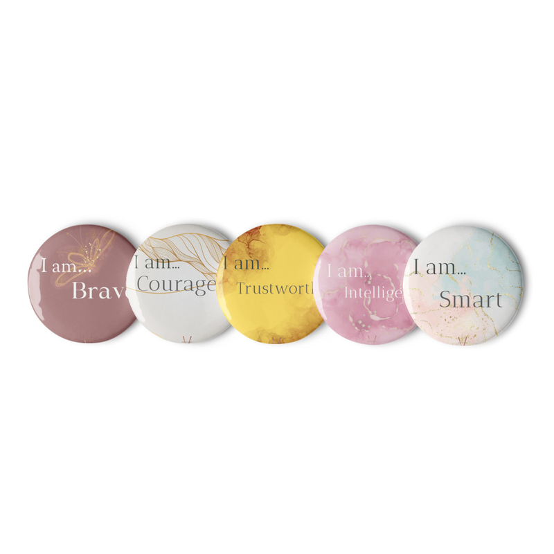 Quote | Set of pin buttons