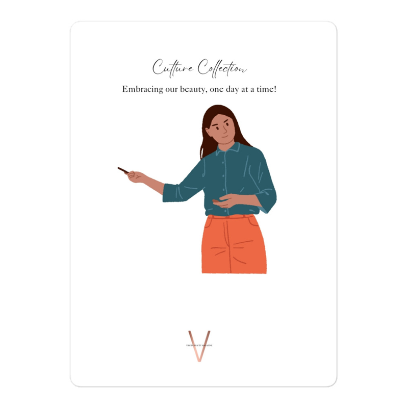CULTURE Collection "Teacher"  | STICKER 