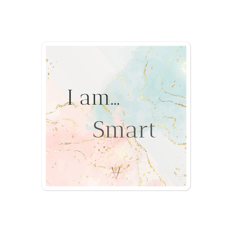 I am... Smart | STICKER