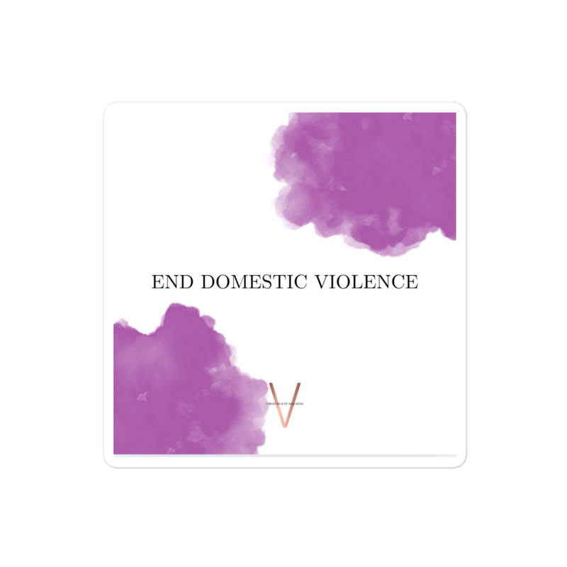 End Domestic Violence | STICKER 