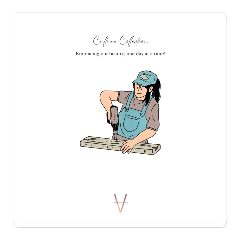 CULTURE Collection "Construction Queen" | STICKER 