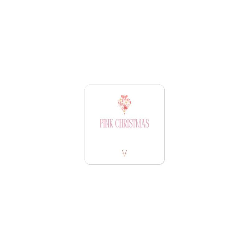 Pink Christmas | STICKER 