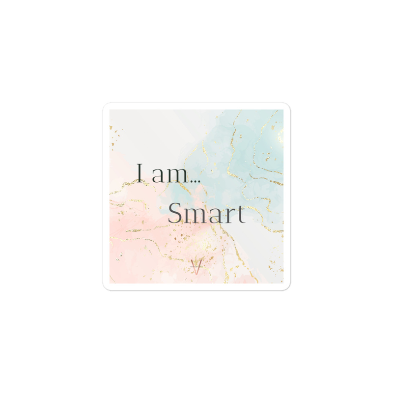 I am... Smart | STICKER
