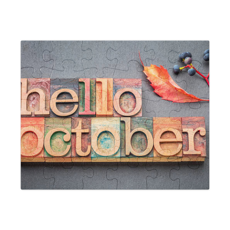 Hello October | Jigsaw Puzzle