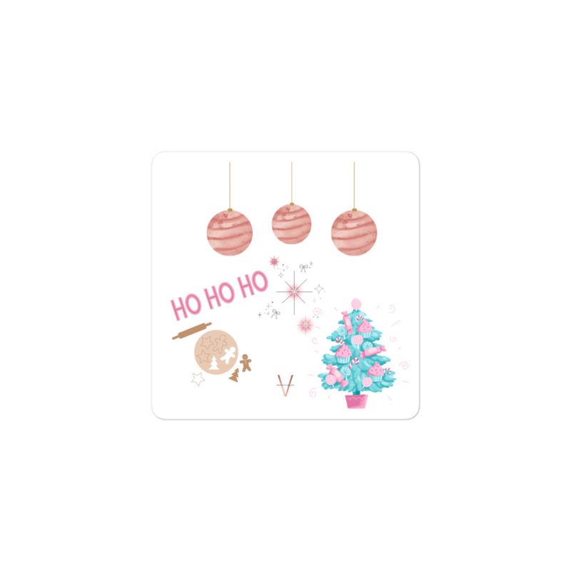 Pink Christmas | STICKER 