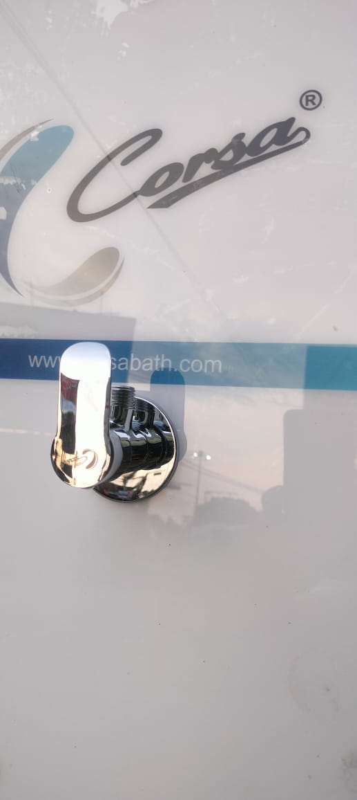 CORSA ALFA ANGLE COCK WITH FLANGE ALF-6504