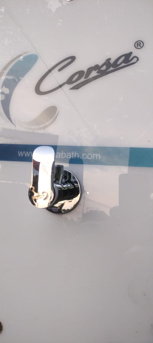 CORSA ALFA ANGLE COCK WITH FLANGE ALF-6504