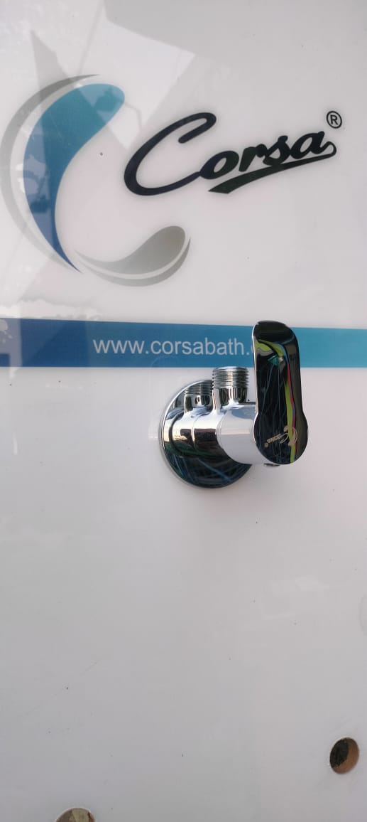 CORSA ALFA ANGLE COCK WITH FLANGE ALF-6504