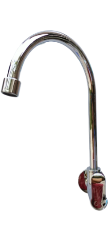CORSA ALFA SINK COCK EXTRA LONG SPOUT WITH FLANGE ALFA-6508B