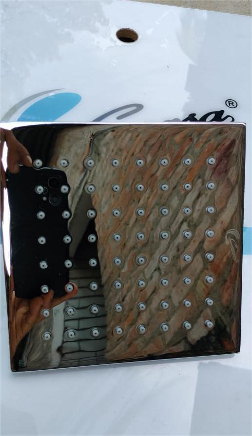 CORSA 8MM BRASS SHOWER 6"X6" RS-09