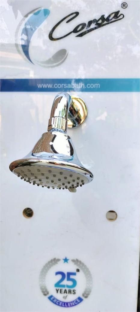 DELTA ABS OVERHEAD SHOWER WITH ARM OH-13