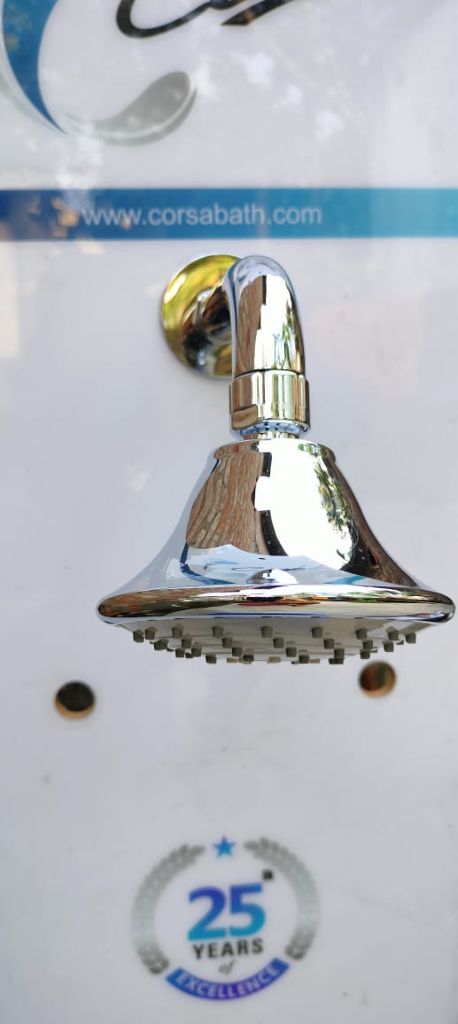 DELTA ABS OVERHEAD SHOWER WITH ARM OH-13