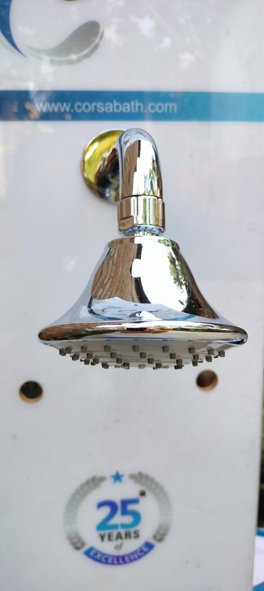 DELTA ABS OVERHEAD SHOWER WITH ARM OH-13