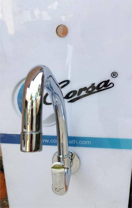 CORSA ALFA SINK COCK WITH FLANGE ALF-6508