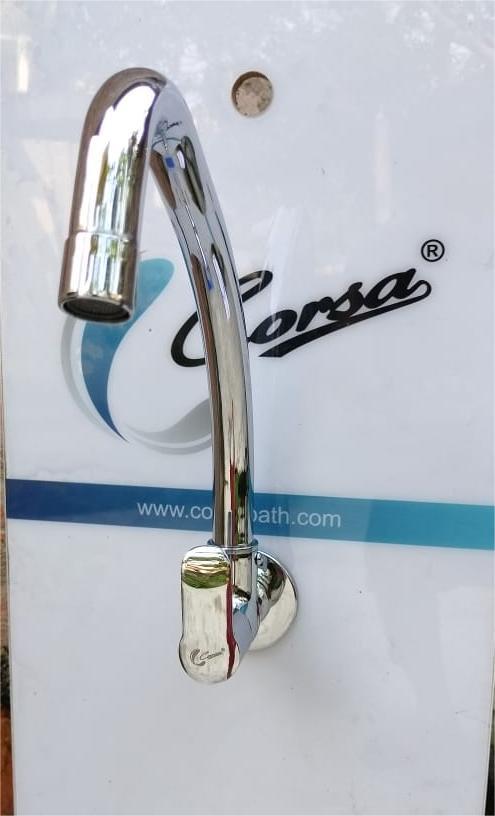 CORSA ALFA SINK COCK WITH FLANGE ALF-6508