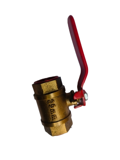 HB BALL VALVE (BRASS GOLI) SIZE-25MM