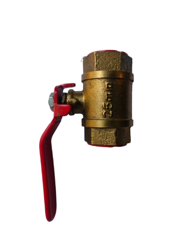  HB BALL VALVE (BRASS GOLI) SIZE-25MM