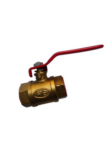  HB BALL VALVE (BRASS GOLI) SIZE- 20MM