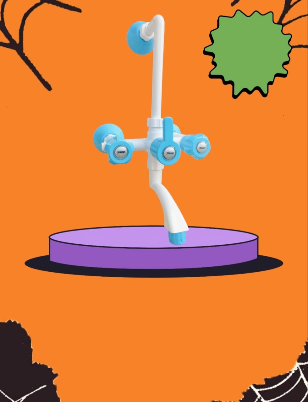 PENGUINE WALL MIXER WITH L BEND 15MM