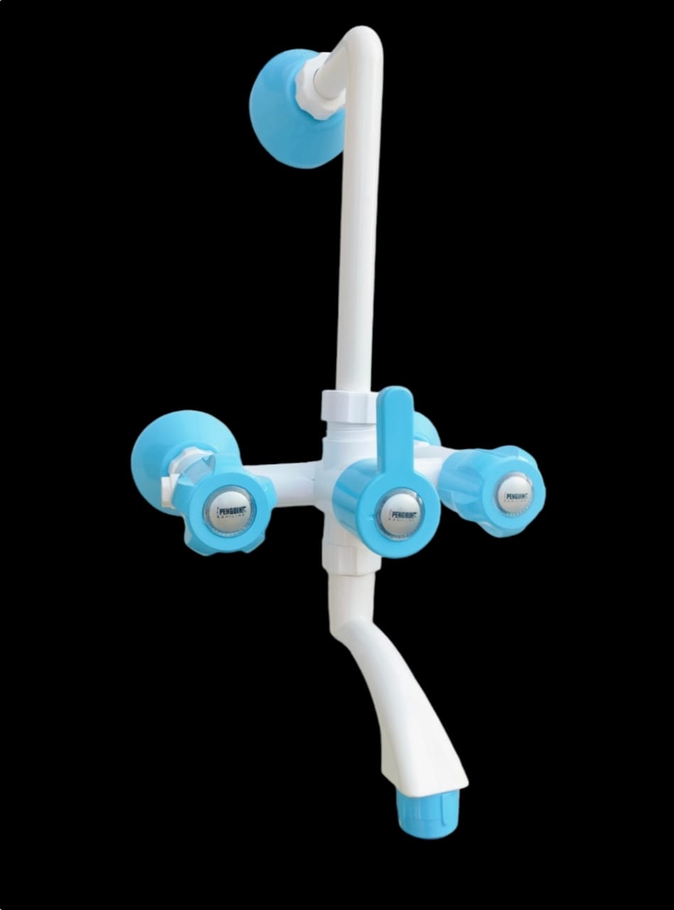 PENGUINE WALL MIXER WITH L BEND 15MM