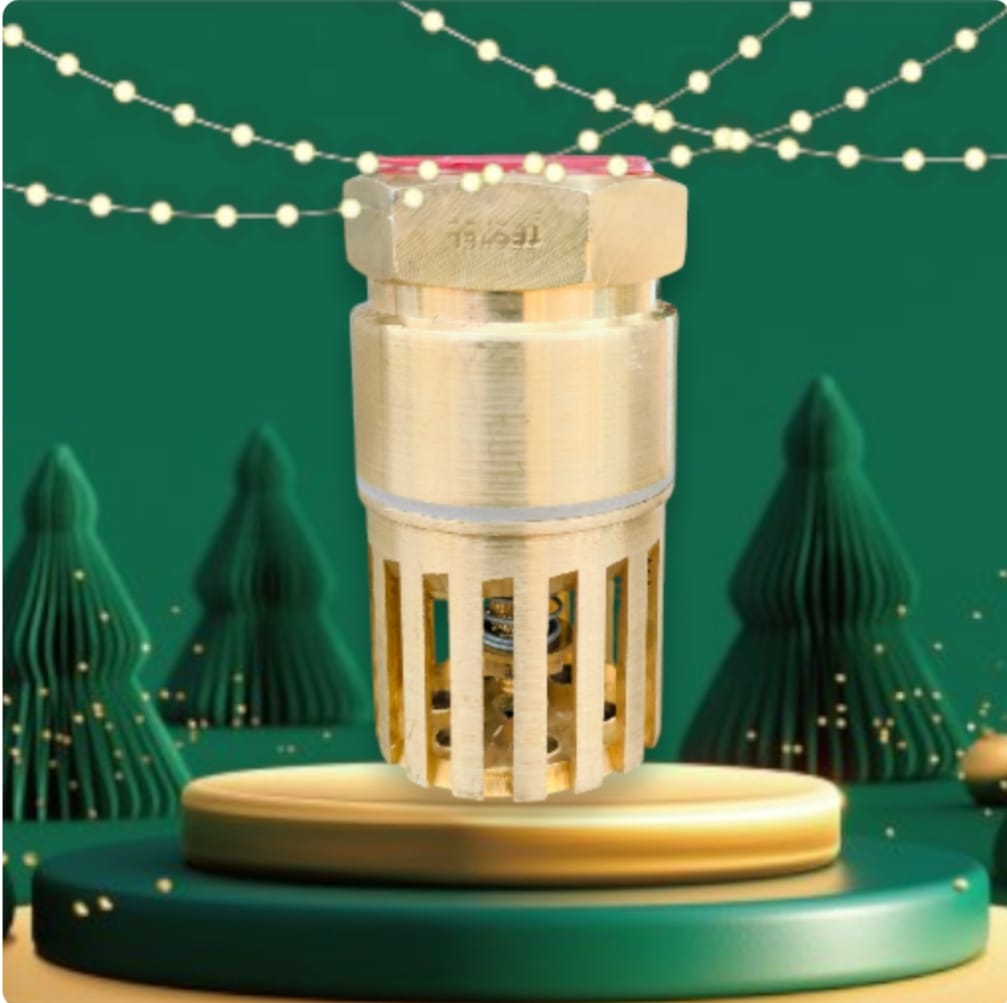 HB BRASS FOOT VALBE SIZE- 25MM