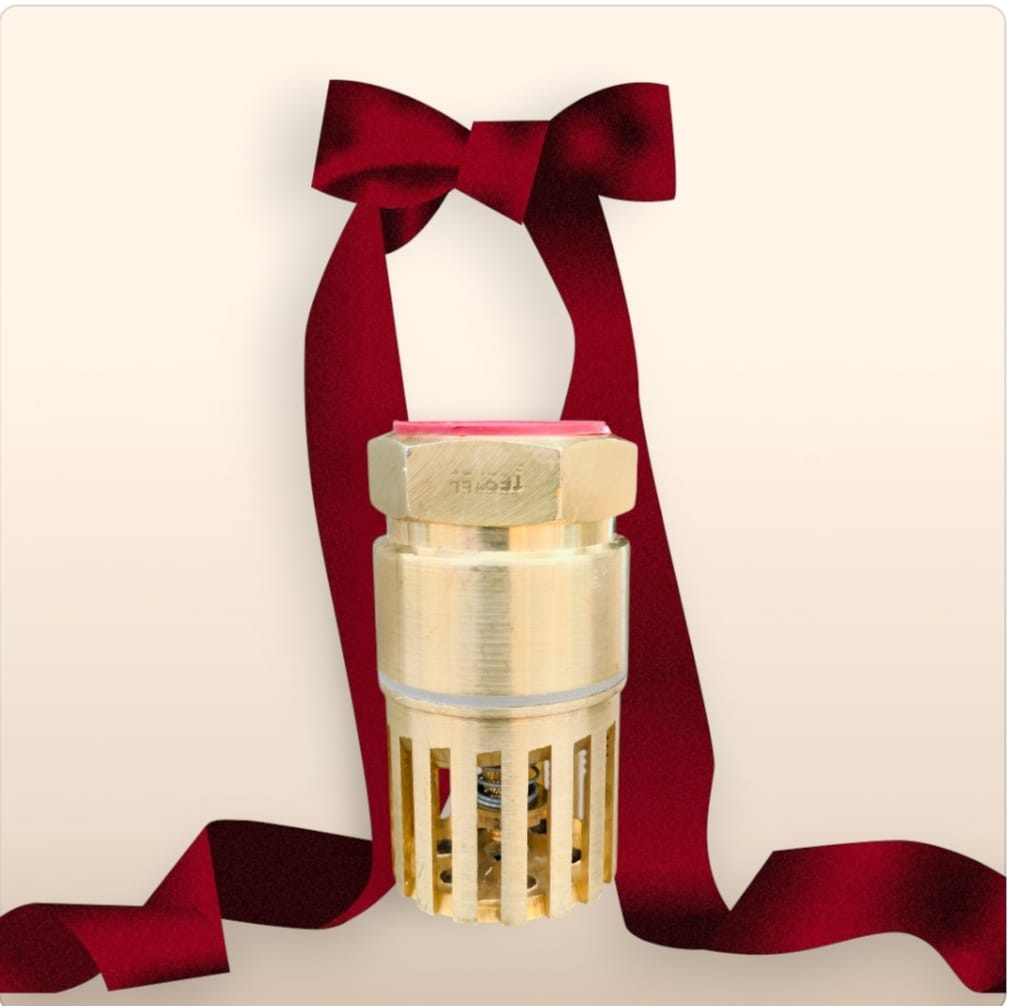 HB BRASS FOOT VALBE SIZE- 25MM