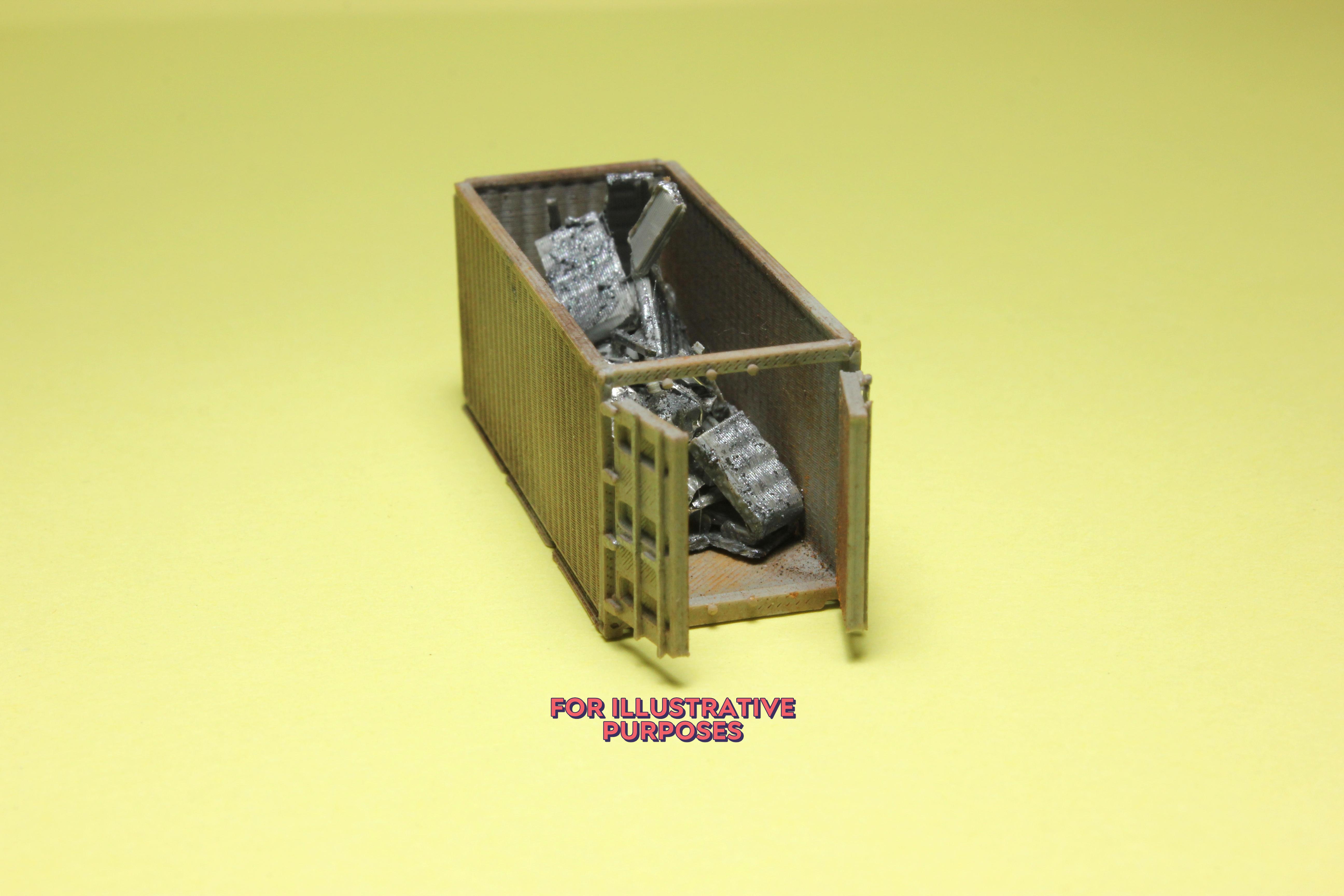 20ft Open Top Shipping Container with Openable Doors