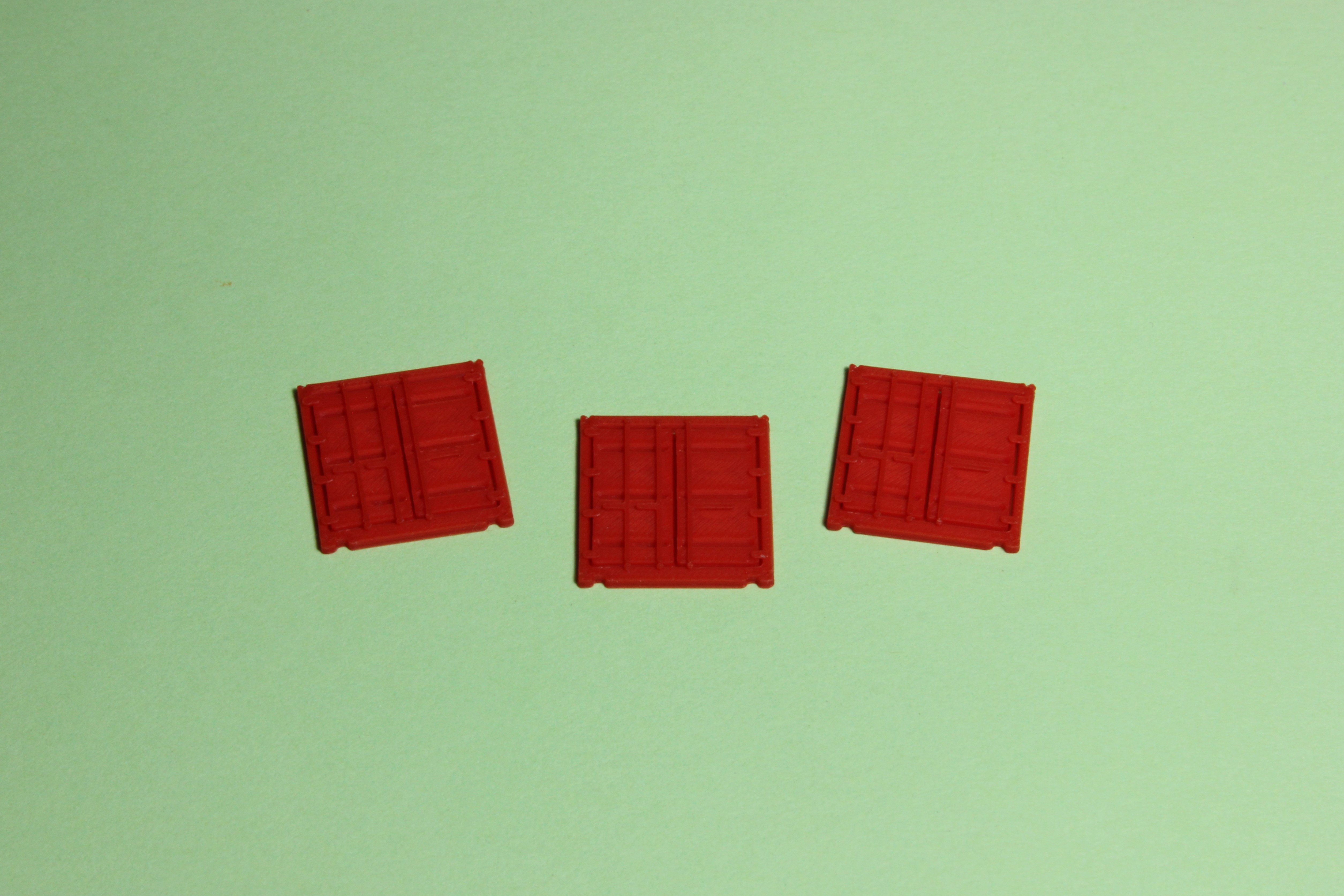 Front Panels with Three Locking Bars