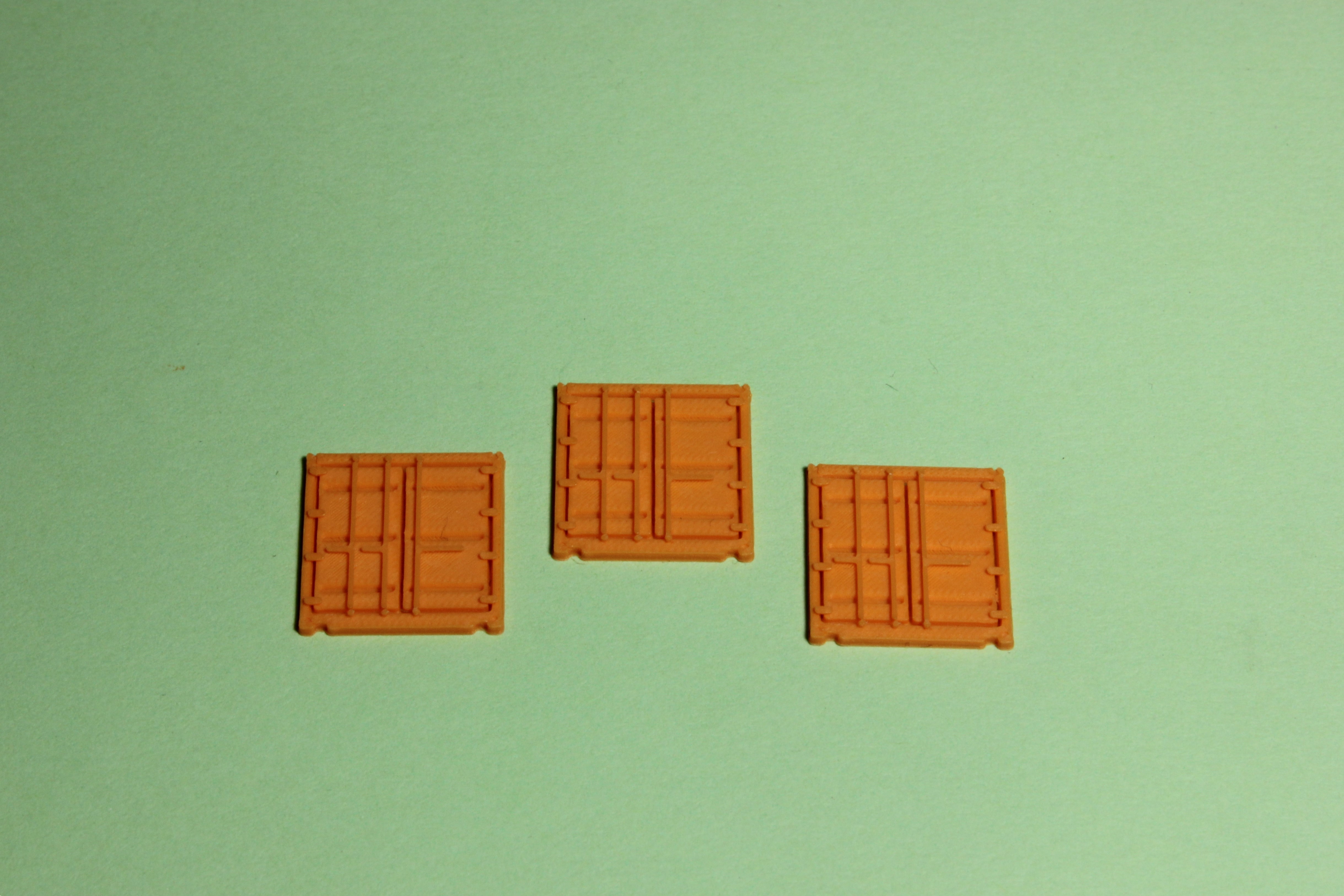 Front Panels with Three Locking Bars