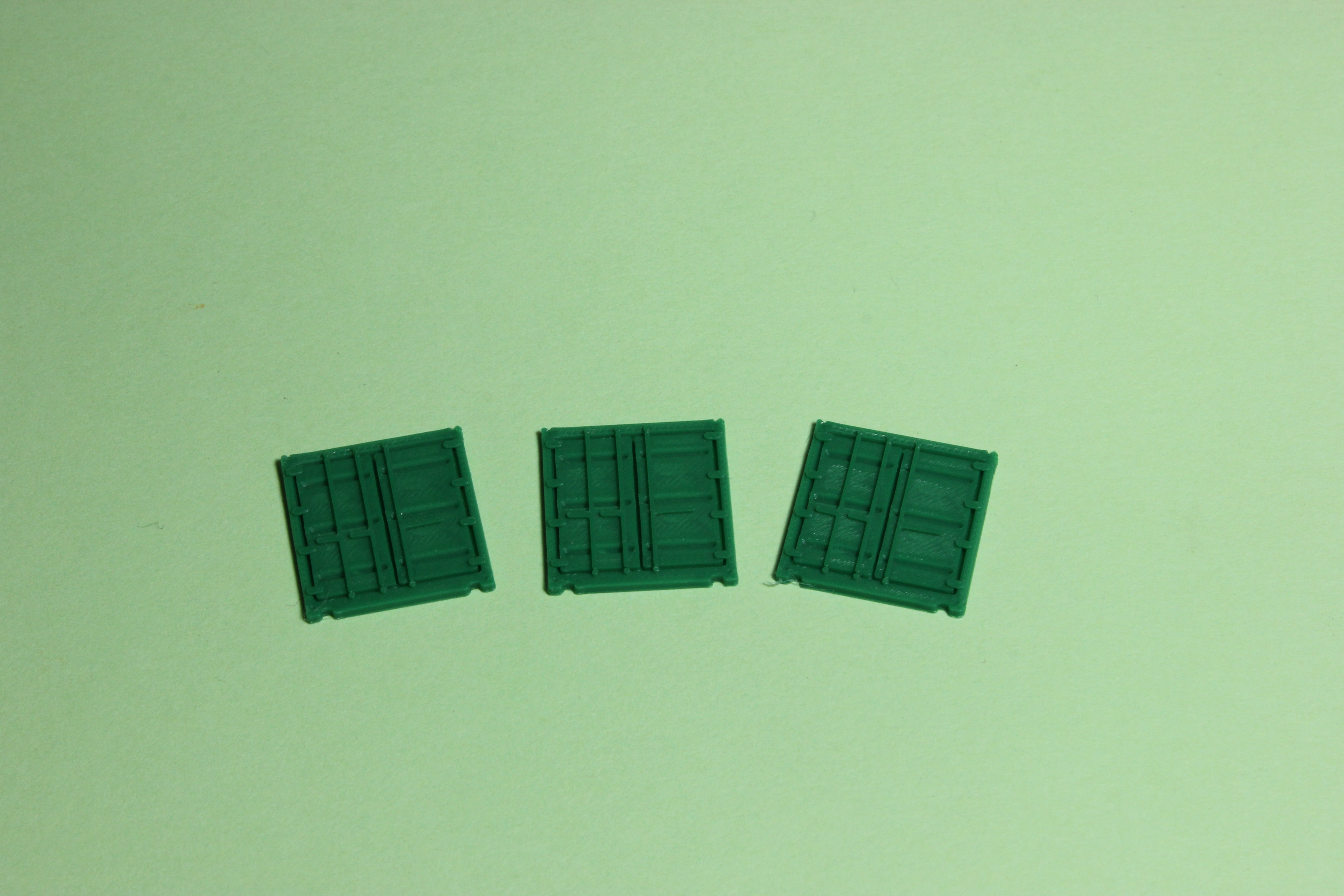 Front Panels with Three Locking Bars