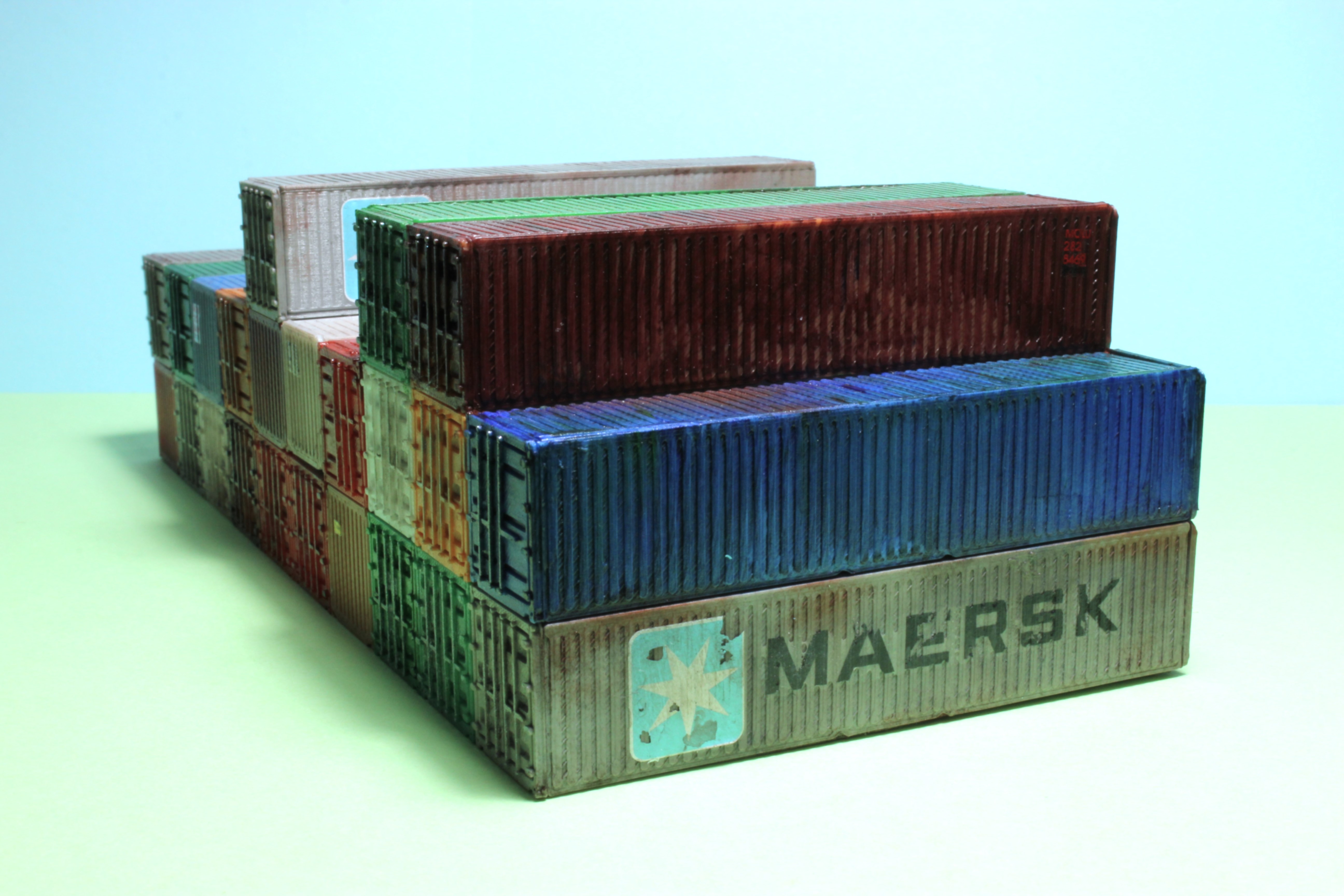 Shipping Container Stacking Components