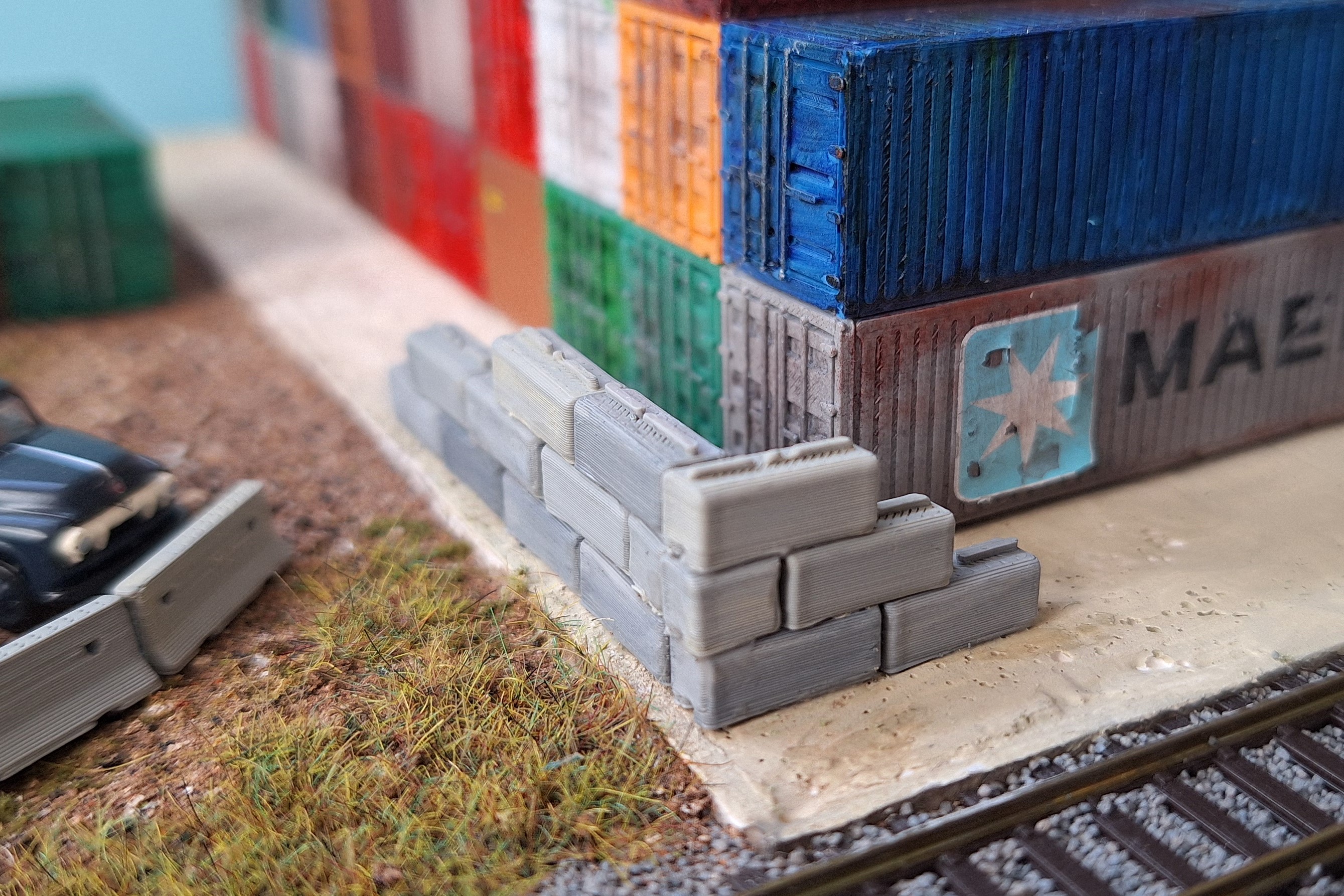 Interlocking Concrete Blocks