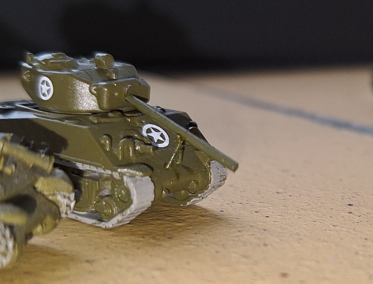 Sherman Tank Barrel Supports