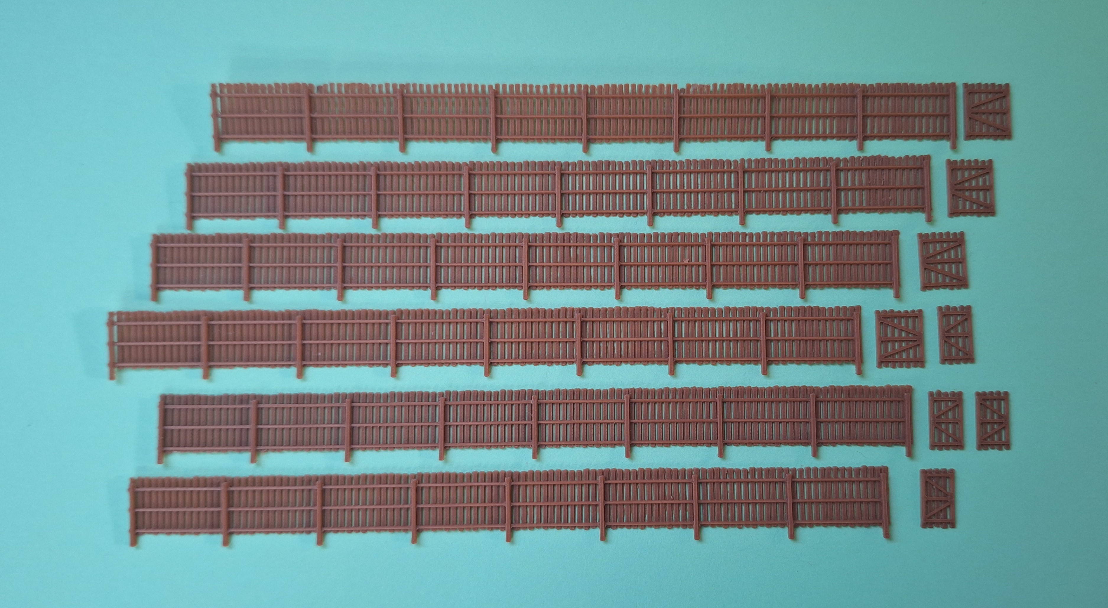 Wooden Fencing with Gates