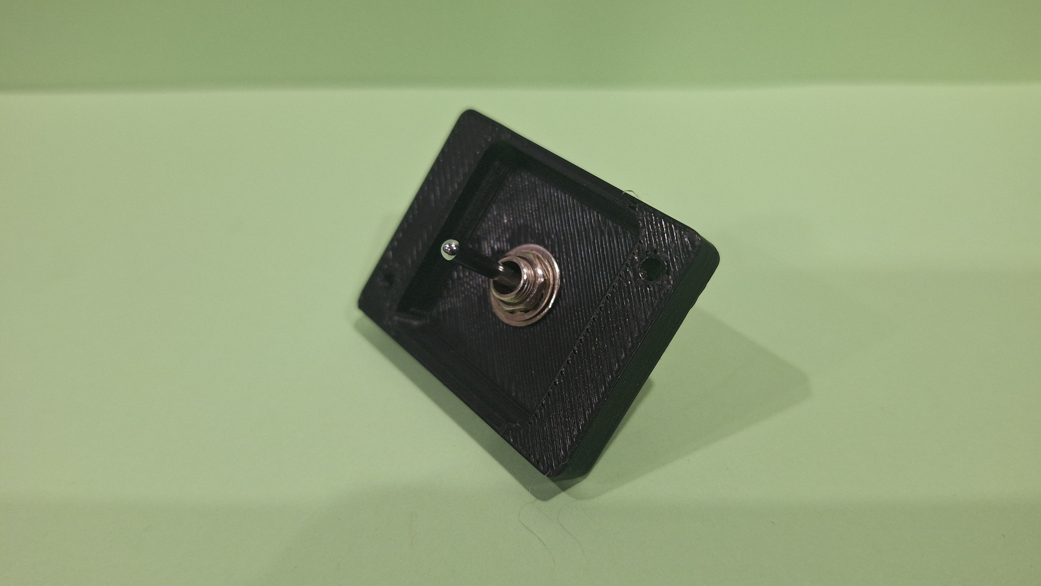 Toggle switch mounting panel