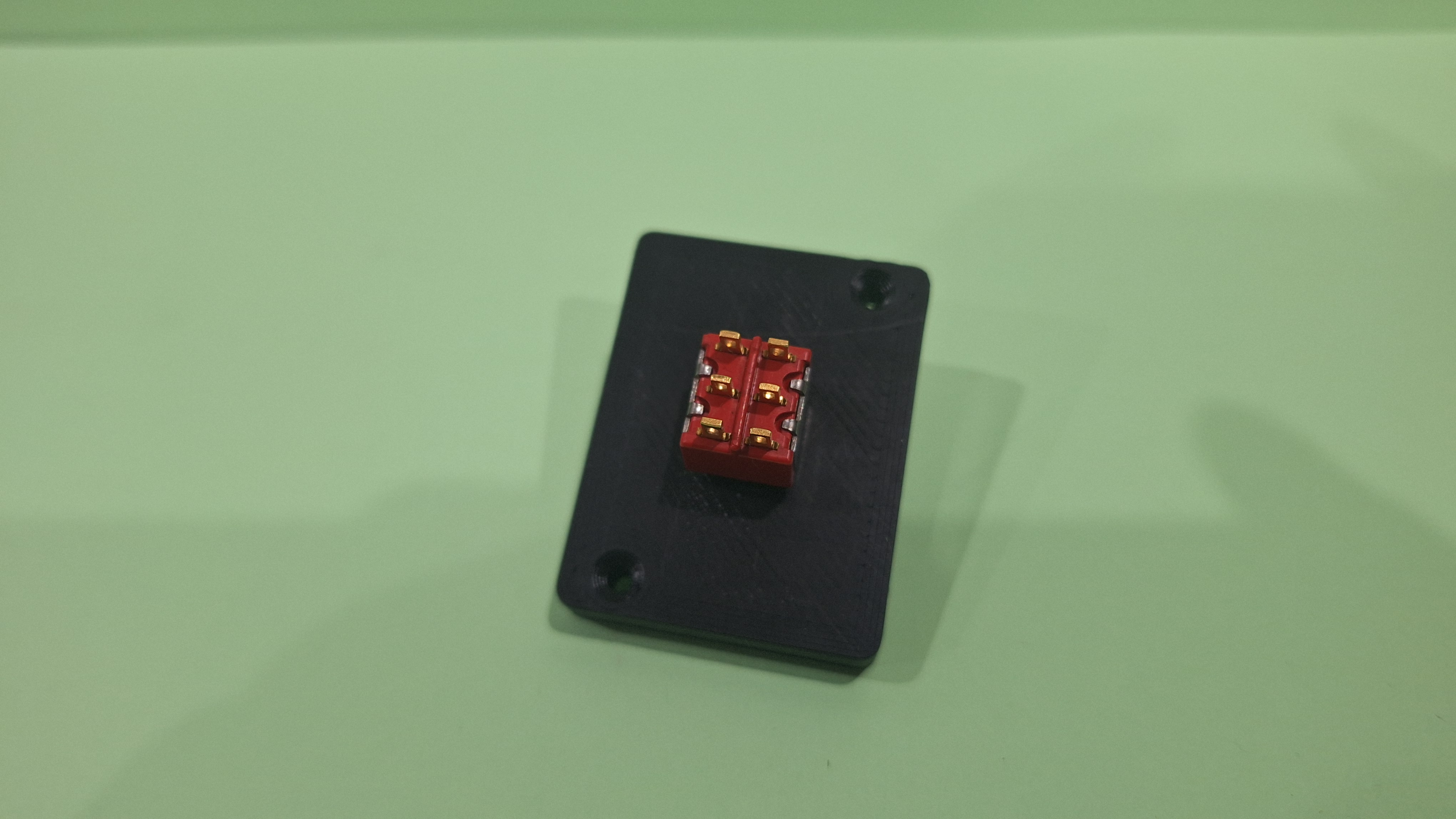 Toggle switch mounting panel