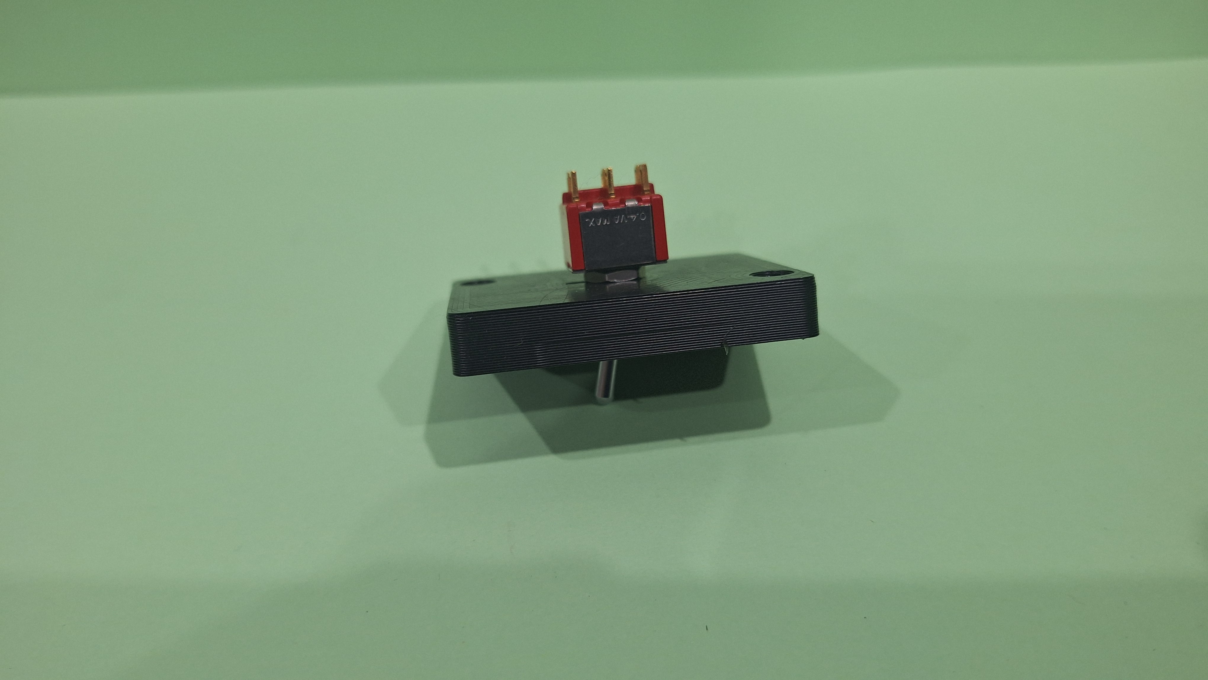 Toggle switch mounting panel