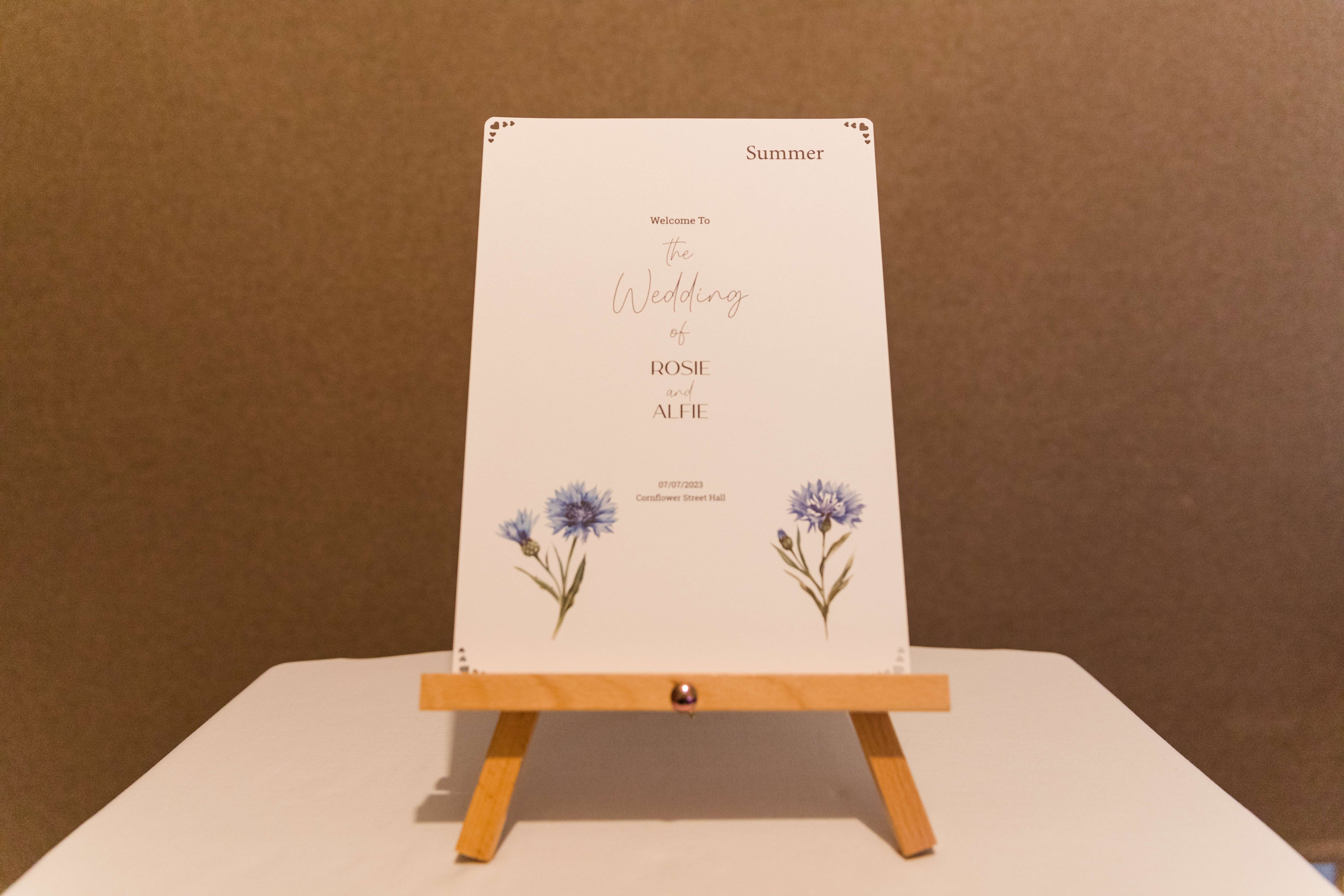 A custom-written script, delivered in an elegant format for lasting memories