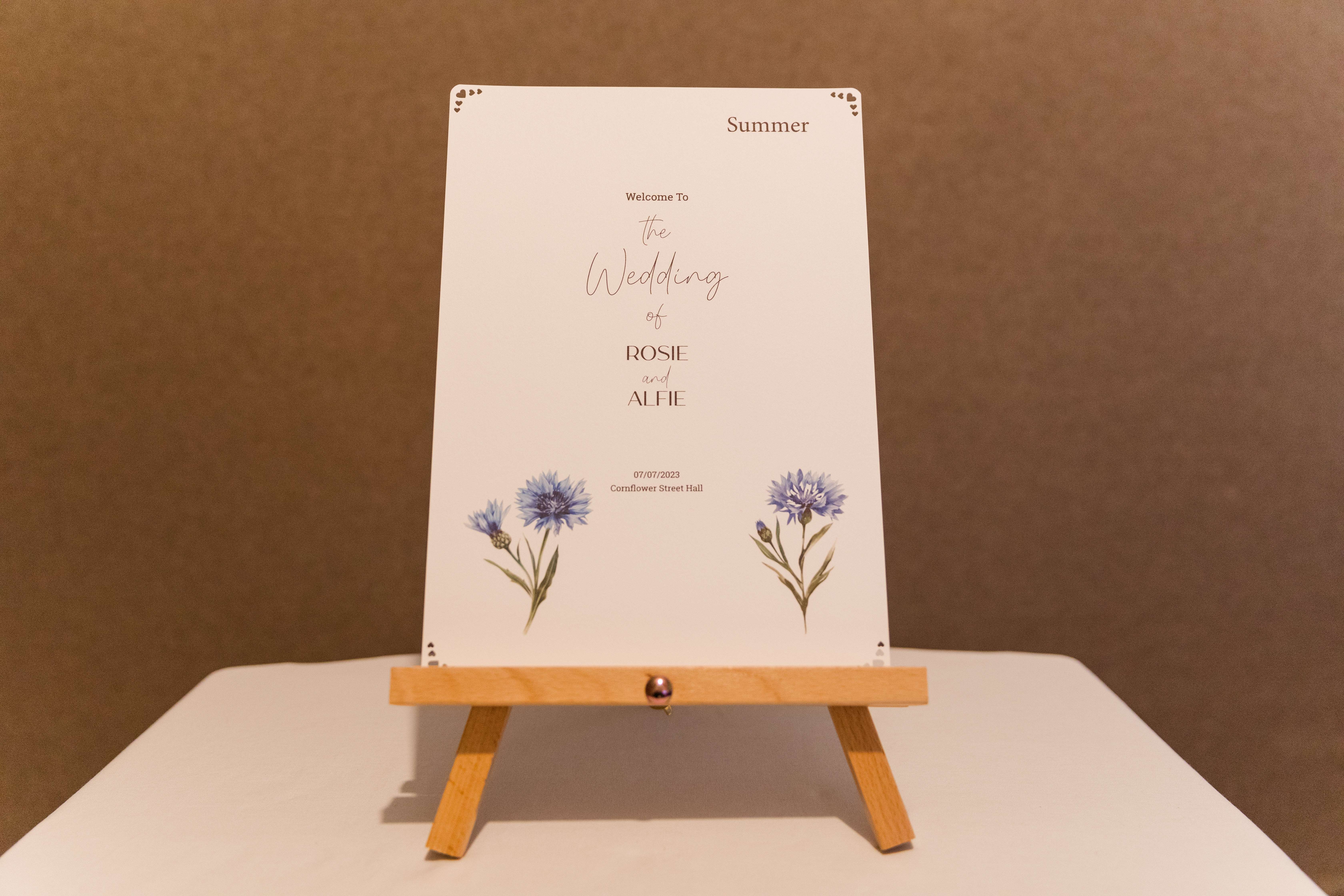 A custom-written script, delivered in an elegant format for lasting memories