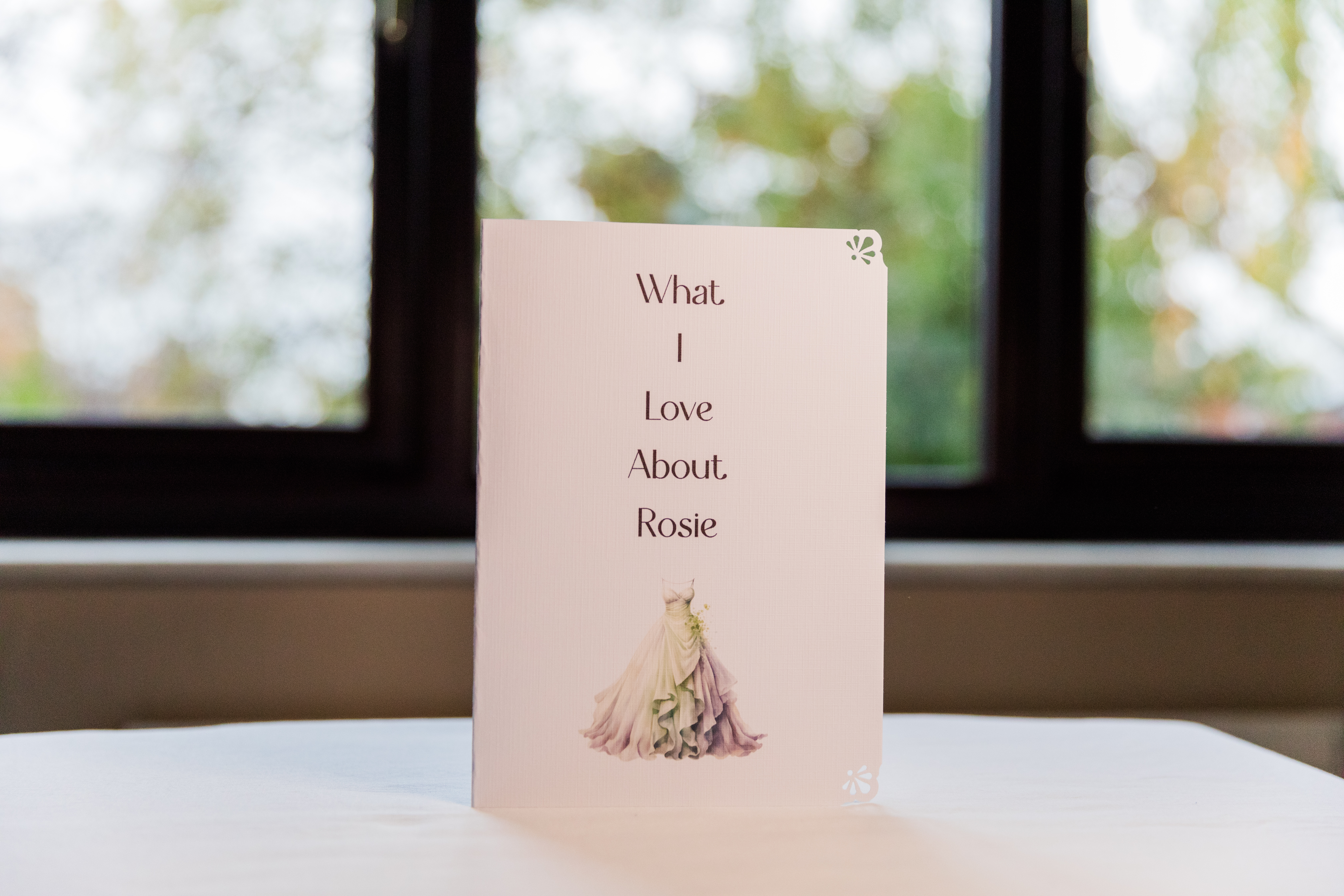 Personalised Renewal Vow Cards
