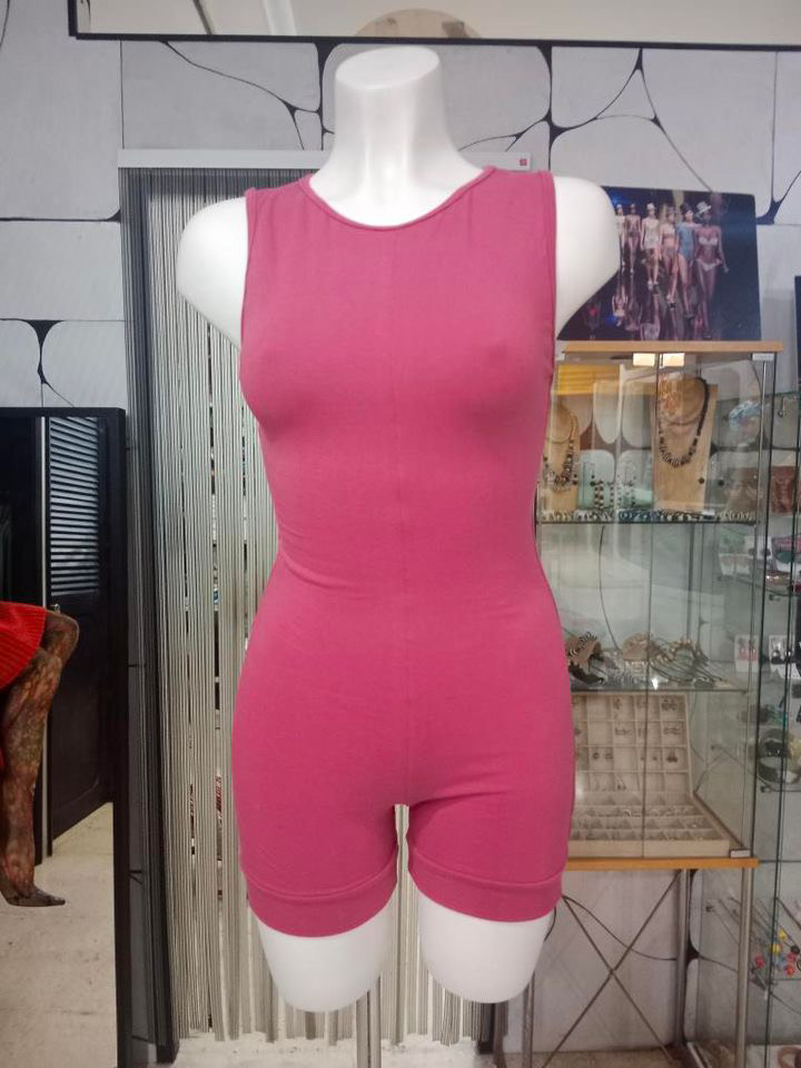 Cotton Pink Romper